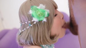 Dick sucking accompanied by japanese wearing uniform in HD