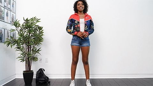 Net Girl: French amateur pounding at the audition