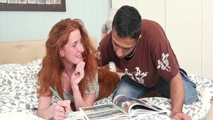 Raw sex in the company of beautiful redhead