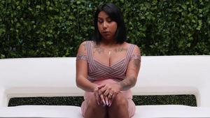 Minka sucks BBC at the castings