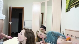 Group sex live on webcam together with blonde hair
