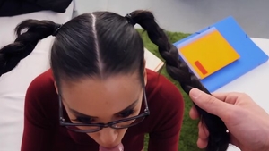 Pickup in public alongside teen