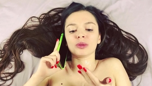 Young partner cumshot