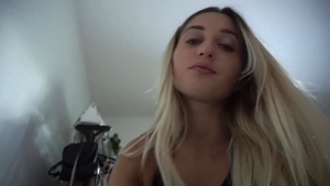 Sex alongside blonde haired