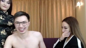 Asian brunette has a taste for hard slamming in HD