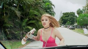 Stranded Teens - Teen Kendall Kross cheating in the car