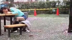 Plump japanese voyeur fucked hard