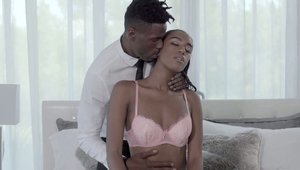 Fame Digital: Shaved Ashley Aleigh riding big cock