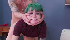 Assylum - Tattooed slut sex with toys