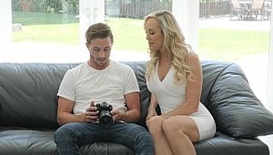 Pure Mature: American Brandi Love wearing dress in HD