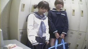 Dick sucking accompanied by skinny asian amateur