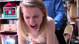 Young police chick enjoys ramming hard in HD