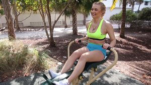 The Real Workout: Natalia Starr fucked hard