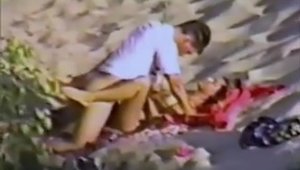 Young couple voyeur finds dick to fuck at the beach