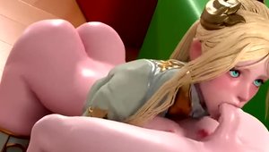 Hard nailed rough in the company of amazing babe