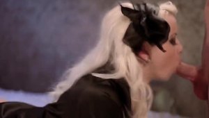 Eleganxia: MILF receives dick sucking in HD