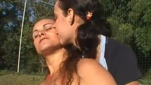 Brazilian stepmom nudist ass fucked in public