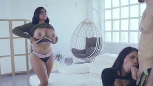 Huge boobs teen chick hard punishment HD