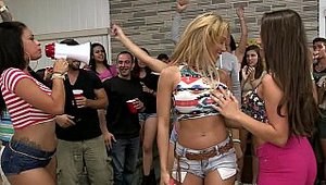 Dorm Invasion: Loud sex among Capri Cavalli in the dorm