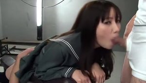 JAV incredible Riko Tanabe japanese couple cumshot