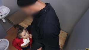 Law 4K: Super sexy dirty european babe wearing uniform reality