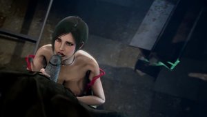 3D Toon Vidz: Rough fucking accompanied by busty brunette