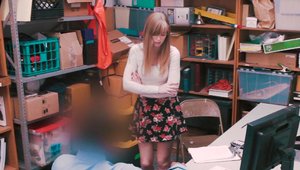 Shop Lyfter - Hard slamming young thief wearing panties