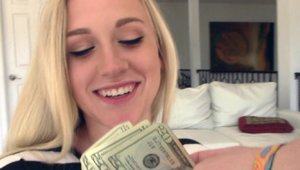 Teens Love Money - Super cute Bree Mitchells sucking for money