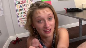 Fetish Network: Blonde babe Tara Lynn Holmes tease small tits