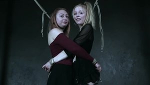 Roped in the company of young babe