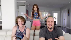 I Know That Girl: Harley Ann Wolf MMF on the couch HD