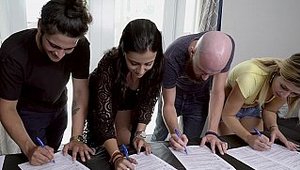 Fuck Team Five: Rose Monroe accompanied by Krissy Lynn