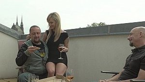 Daddy 4k: Nailing in the company of blonde haired