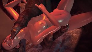 Kinky hentai goes wild on cock