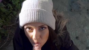 Public Agent - Deepthroat starring teen Rebecca Volpetti