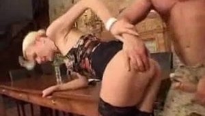 Slamming hard starring young german MILF