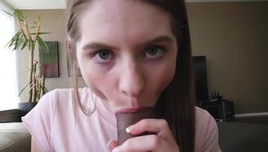 Bitch Alice March cock sucking XXX video