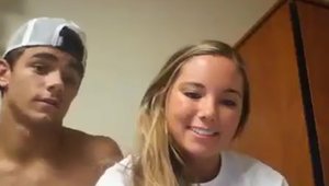 Amateur homemade in the dorm