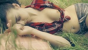 Bad Time Stories - Young Khadisha Latina in the forest in HD