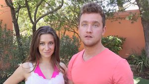 Let's Try Anal: Cassidy Klein bends over outdoors