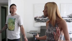 Teens Love Black Cocks: Blonde haired Haley Reed cuckold sex