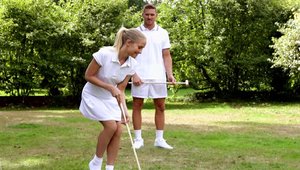 Joy Bear: Shaved Danielle As along with Marc Rose dick sucking