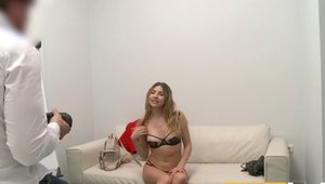 Fake Agent: Loud sex accompanied by very cute russian girl