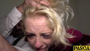 Pascal's Subsluts - Babe April Paisley rough ass fucked
