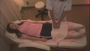 Massage together with beautiful japanese amateur