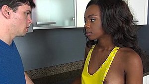 Black GF: Tasty Haylee Wynters chick fucked hard scene