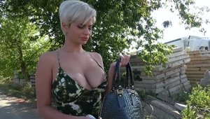 PublicAgent.com: Busty Amaranta Hank rushes hard sex