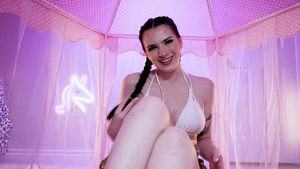 Inserted - Brunette feels up to hard slamming