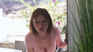 Black Meat White Feet: Busty Redhead Footjob Fun